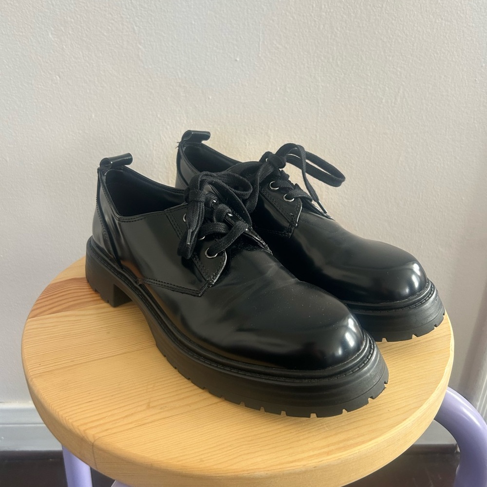 Zara Black Women's Loafers